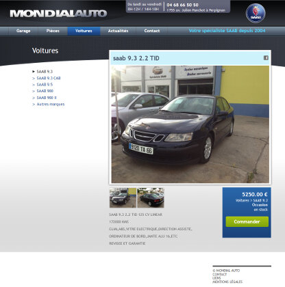 Mondial auto - Garage spécialiste SAAB Mondial auto - Garage spécialiste SAAB
